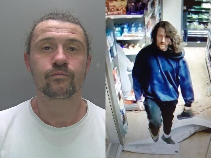 Преступник, кража, грабитель, вор, ограбил магазин, украл пачку сигарет, избил посетителей