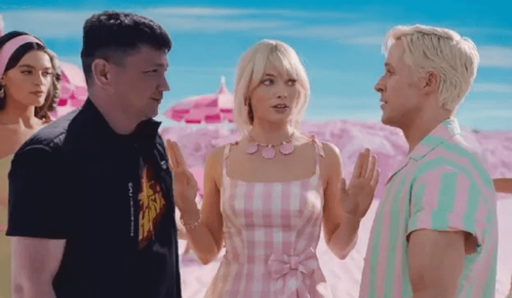 Барбі-мем. Юлій Кім у Барбіленді