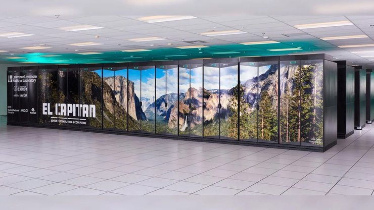 Суперкомпьютер El Capitan cамые мощные суперкомпьютеры 2025
