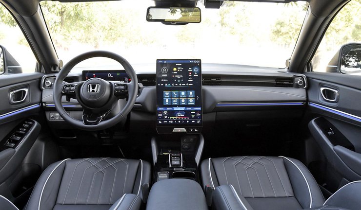 Honda e:NS1, Honda e:NP1, новая Honda e:NS1, Электрокары Honda, электромобиль Honda, кроссовер Honda