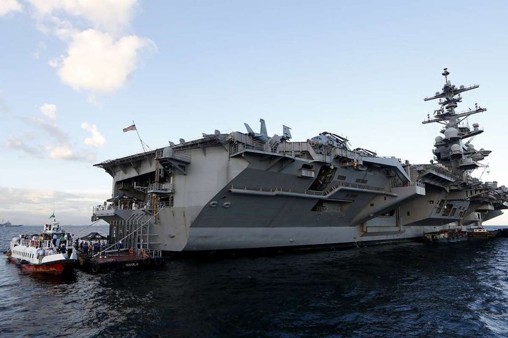 Авианосец ВМС США  "Теодор Рузвельт"