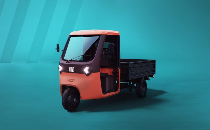новий FIAT Tris, електромобіль FIAT, вантажний електромобіль, електрична вантажівка