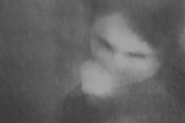 Призрак девочки в лесу, городская легенда, тьма вместо глаз, голос ребенка, пряталась за деревьями, отдых в лесу,