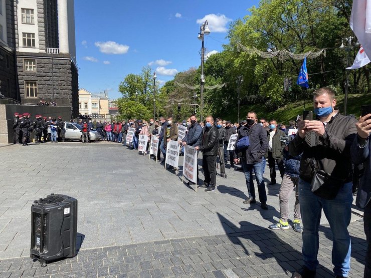 протест, атвоперевозчики, кабмин