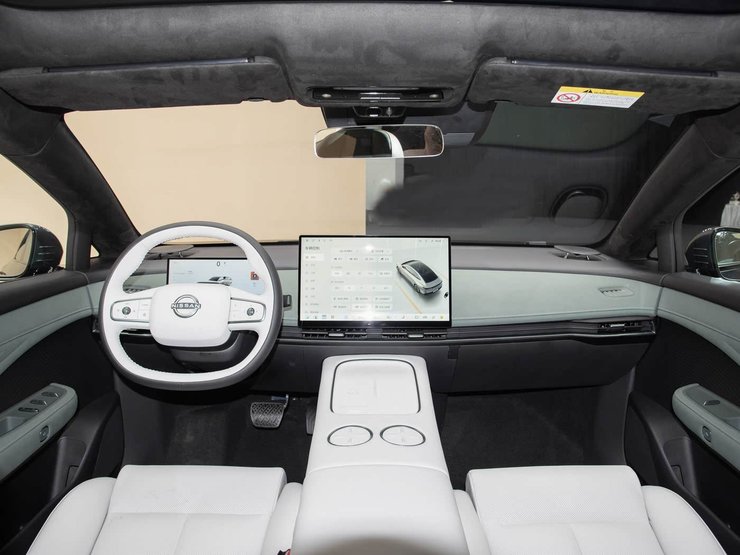 салон Nissan N7, новый Nissan N7, Nissan N7 2025, электромобиль Nissan, Nissan N7 2025