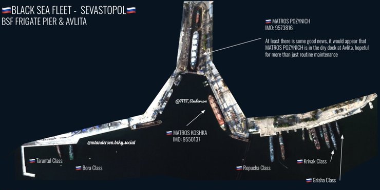 корабли РФ в Севастополе