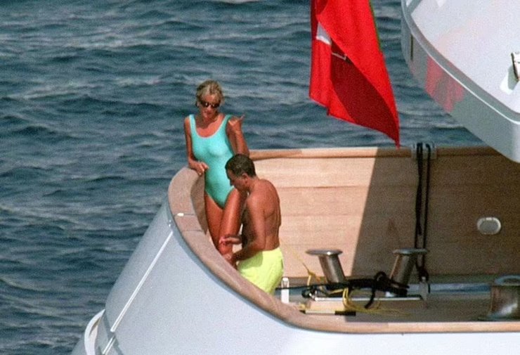 Принцеса Діана і Доді Аль-Файєд, принцеса Діаха, яхта, моторна яхта, останнє літо принцеси Діани,