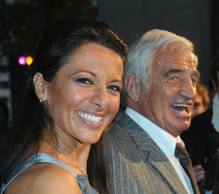 Жан-Поль Бельмондо и Барбара Гандольфи