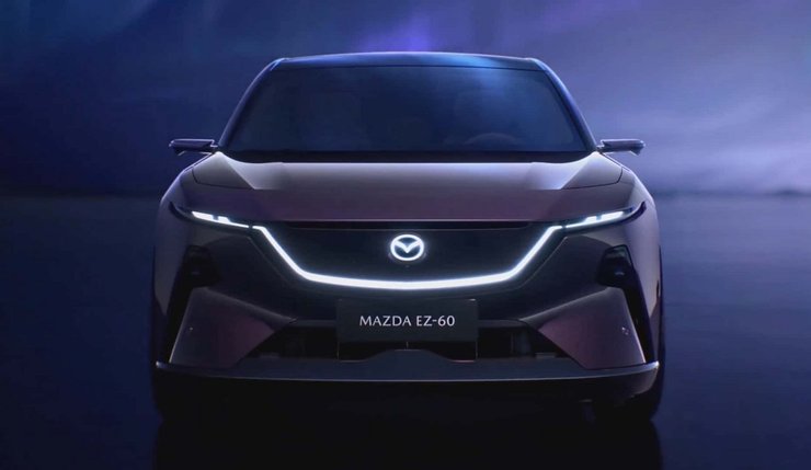 электромобиль мазда, Mazda EZ-60, Mazda CX-6e, электромобиль Mazda, кроссовер Mazda, Новая Mazda EZ-60