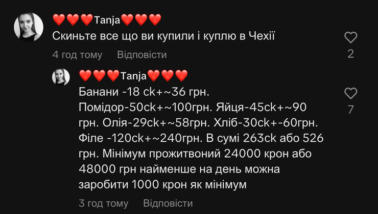 Реакція українців