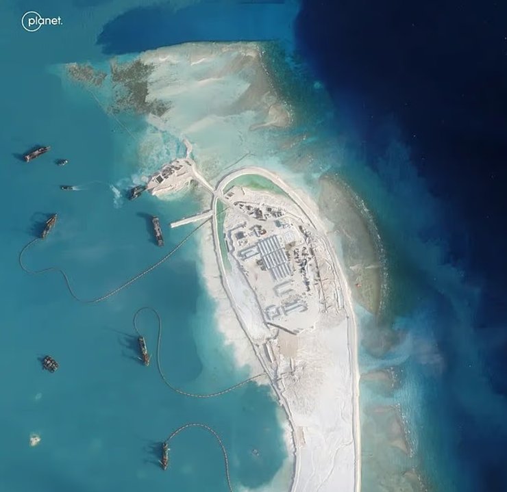 китай острова