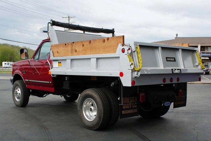 Ford F-350 1997, Ford F-350, самосвал Ford, грузовик Ford