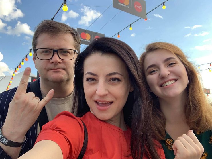 фото, Владимир  Арьев, Наталья Фицич, Ярина Арьева