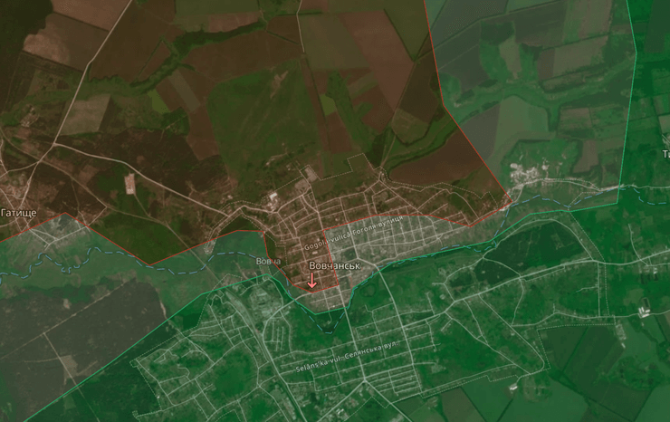 Карта боевых действий