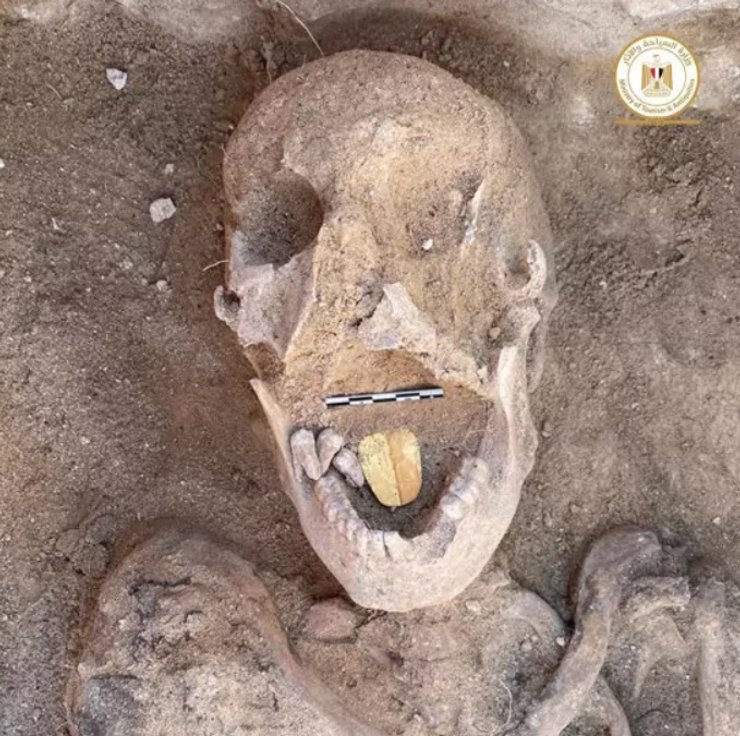 мумия, золотой язык