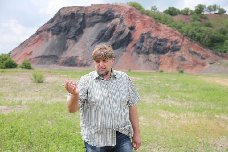 Володимир Єлець, проукраїнський активіст в Торецьку