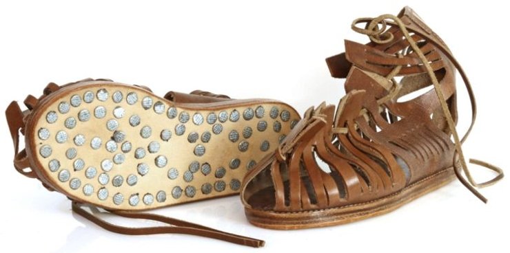 древний рим, сандалии