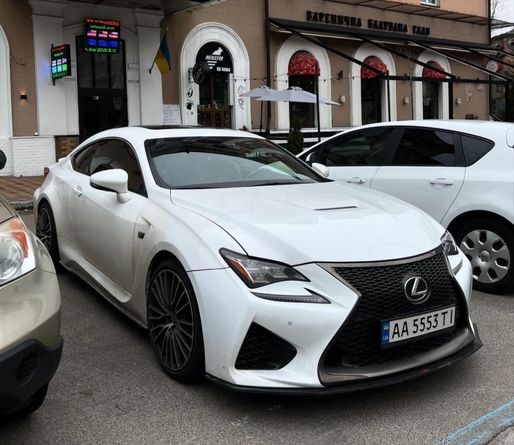Lexus RC F, Lexus RC, спорткар Lexus, купе Lexus