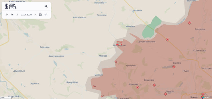 село Новомаркове Донецька область