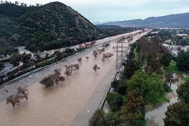 каліфорнія повінь лютий 2024 року