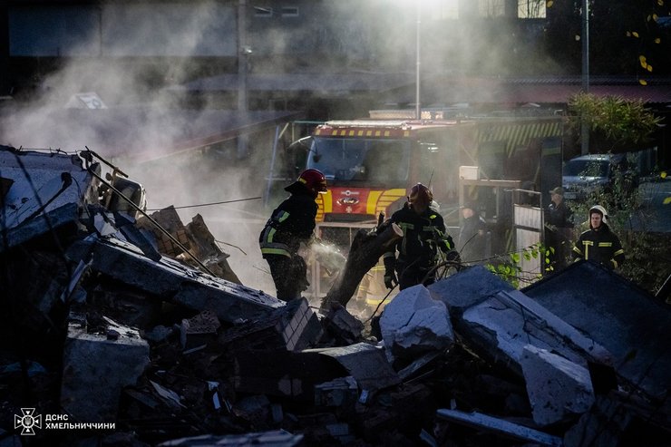 хмельницький вибух