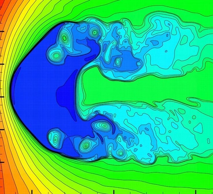Геліосфера, форма, круасан