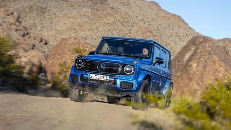 Mercedes G580 EQ, електричний гелендваген, новий Mercedes G580, електромобіль Гелендваген