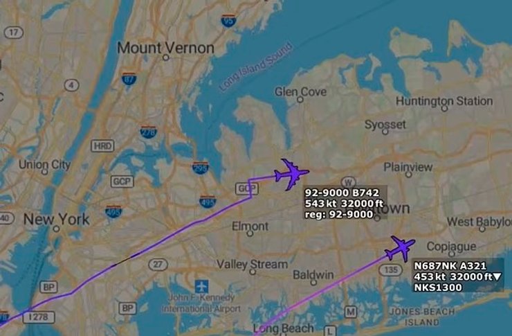 самолет трампа