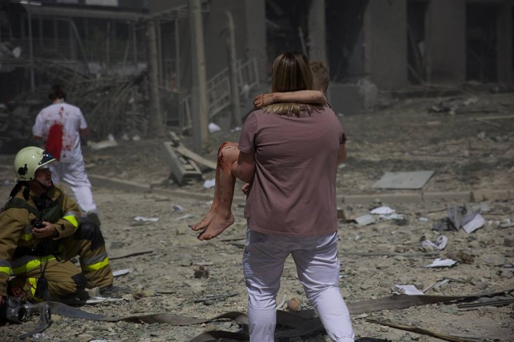 Обстрел больницы "Охматдет"