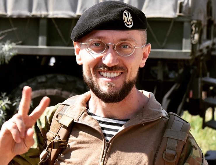 капеллан и морской пехотинец Андрей Зелинский фото военного капеллана Андрея Зелинского