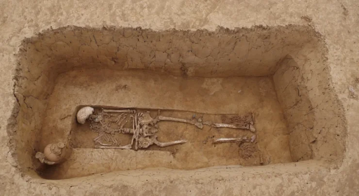 Одно захоронение выделяется среди других