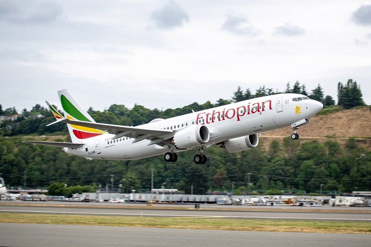Літаки ефіопських авіаліній