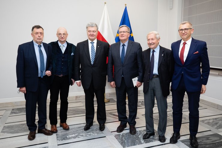 Порошенко Петро, держзрада порошенка, порошенко у Польщі, зустріч порошенка