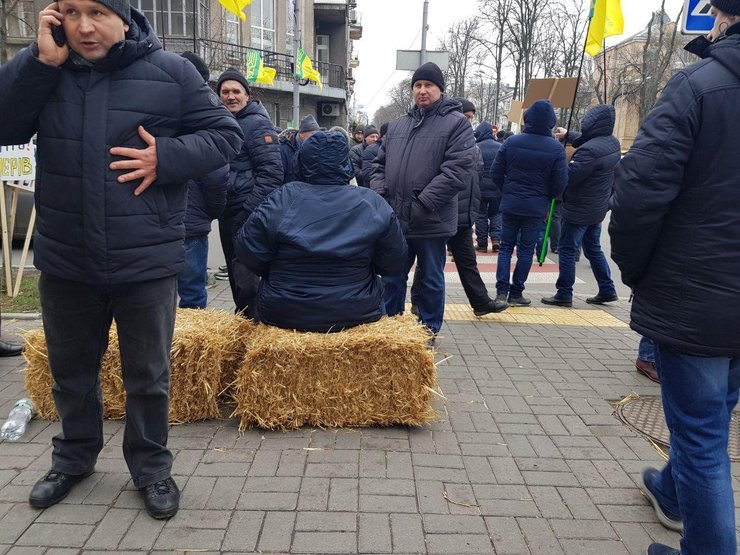 протесты против рынка земли, Киев, фото