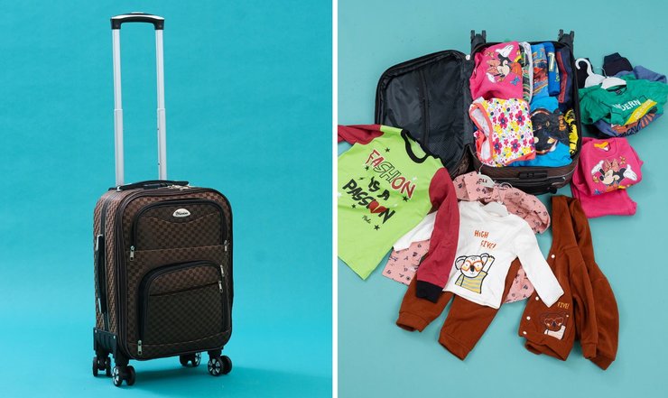 чемодан вещи