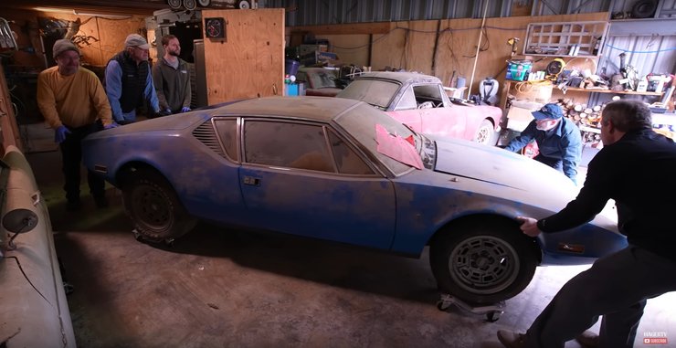 De Tomaso Pantera, De Tomaso Pantera 1972,De Tomaso, ретро авто, суперкар De Tomaso