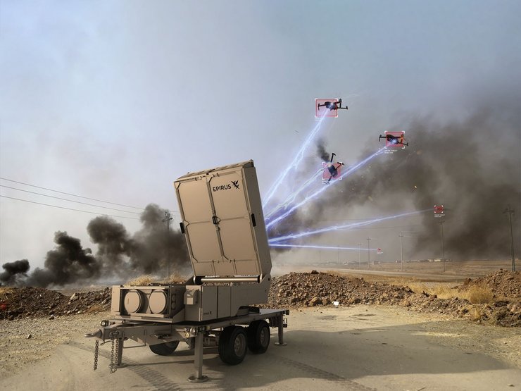 Epirus, енергетична зброя, мікрохвильова зброя