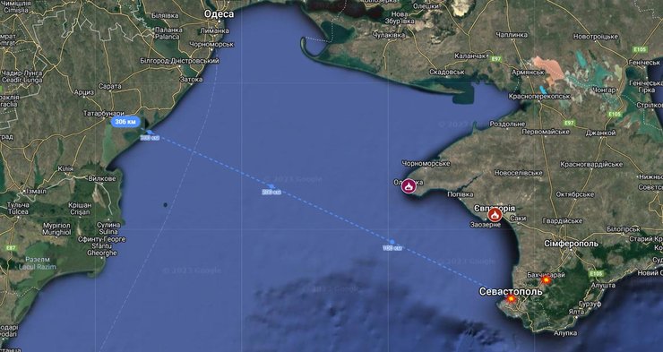 Взрывы в Крыму 22 сентября 2023 года: Севастопль и Бахчисарай