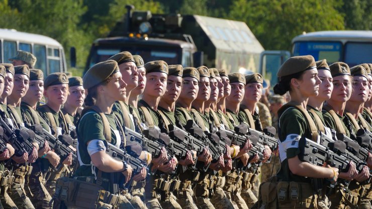 ЗСУ, Жінки ЗСУ, військові жінки