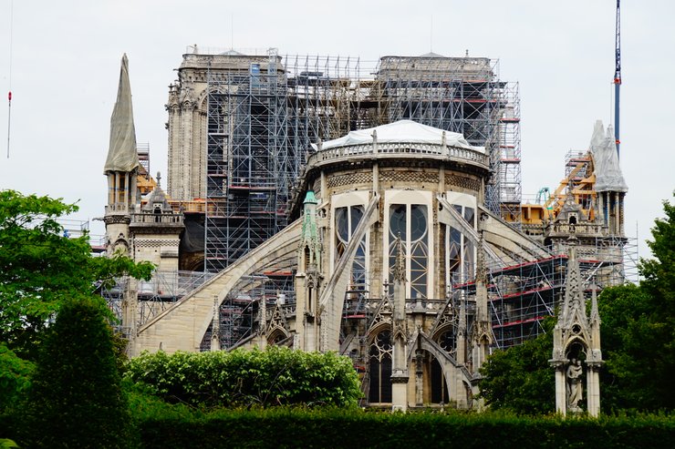 Нотр-Дам, собор Паризької Богоматері, реставрація, ремонт, після пожежі