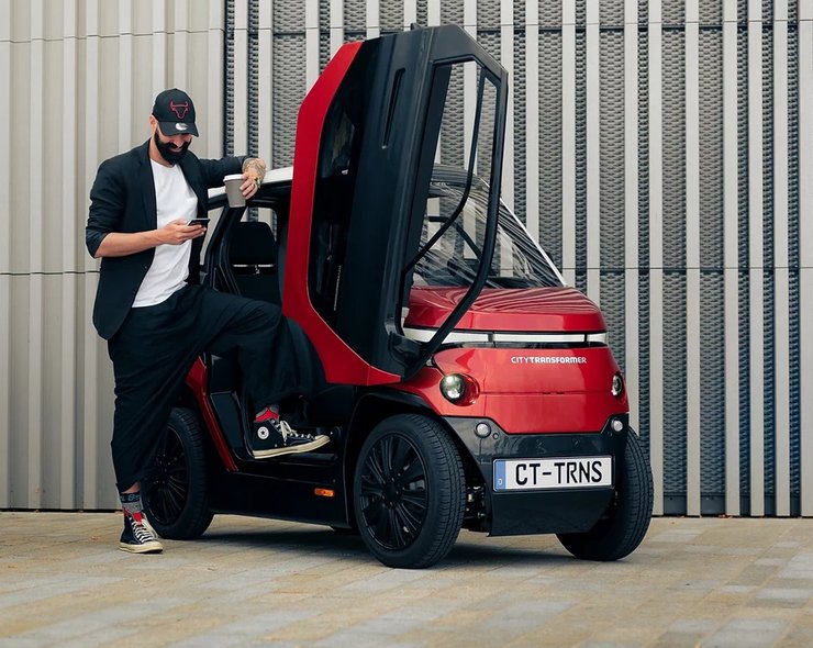 City Transformer CT-1, City Transformer, израильский электромобиль, городской электромобиль