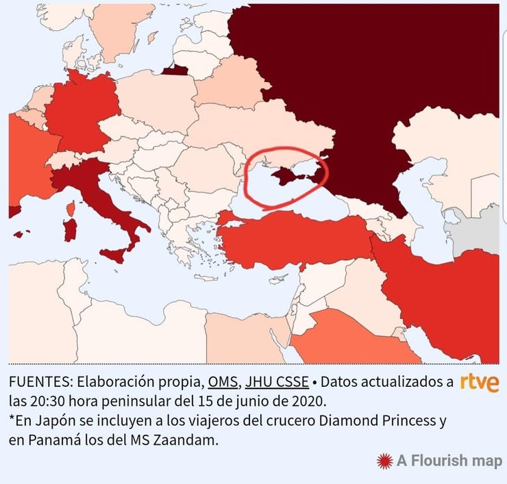 крым, карта, rtve, инфографика