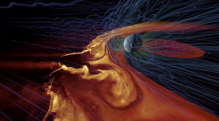 магнитное поле, Земля