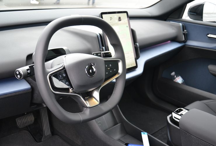 салон Volvo EX30 2024, Volvo EX30, новий Volvo EX30, новий Volvo EX30, кросовер Volvo, електромобіль Volvo