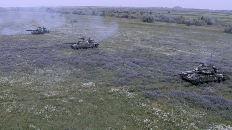 вчення танкістів ЗСУ