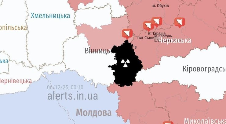 Радіаційна небезпека у Вінницькій області