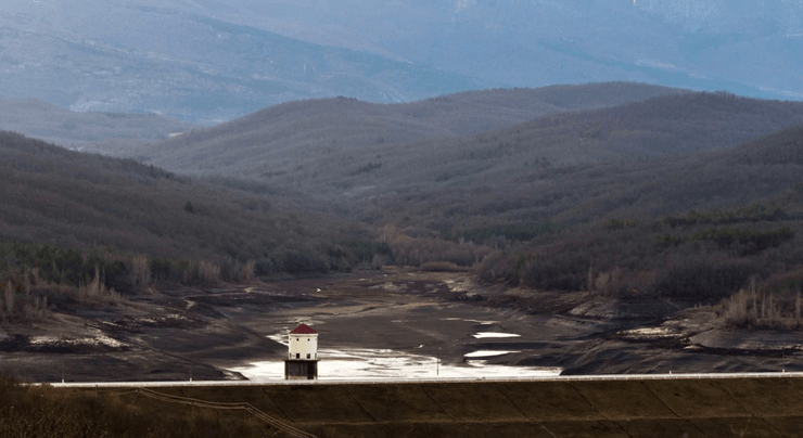 Крым, водохранилища, Ялта, водоснабжение, Загорское водохранилище