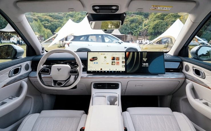 салон Neta L, Neta L, новий Neta L, китайський електромобіль