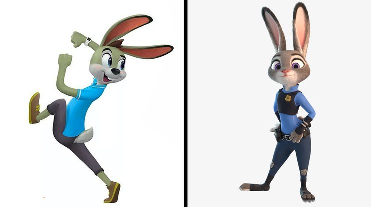 образы зайцев