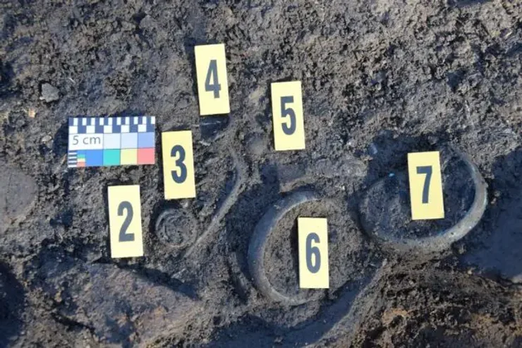 лужицька культура, довгий будинок, археологи, археологія, Чехія, бронзовий вік, поселення, поховання, артефакти, розкопки, землеробство, Нова Дедина